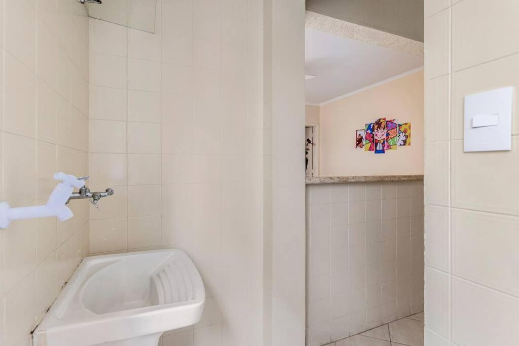 Apartamento Encantador No Guaruja, Praia Da Enseada - Apenas 600M Da Praia ! Exteriör bild