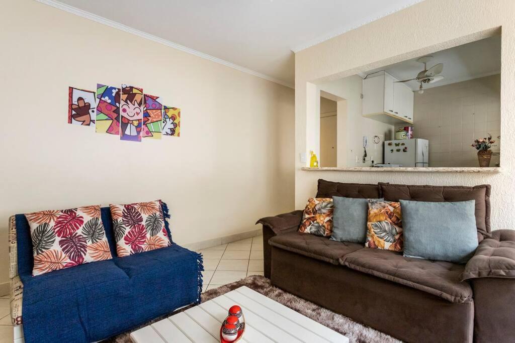 Apartamento Encantador No Guaruja, Praia Da Enseada - Apenas 600M Da Praia ! Exteriör bild